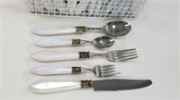 80 Piece WALLACE 18/10 Stainless Flatware Set