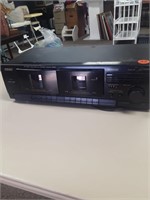 Teac dual cassette player