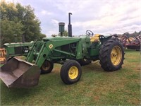 John Deere 4020 Tractor with 148 Loader
