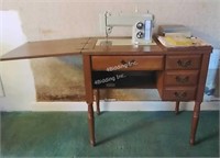 Vintage Sears Kenmore Cabinet Sewing Machine -L