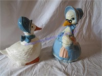 GEESE COOKIE JARS