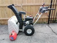 White Outdoor Snowblower - G