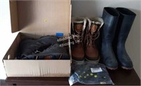 NEW Columbia Boots + 2 Additional Pairs- BR