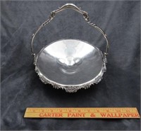 Reed & Barton Silverplate Basket with Handle
