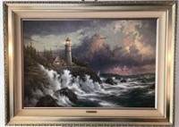 Conquering the Storms Print by Thomas Kinkade