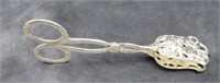 Silver Plate Serving Tongs
