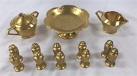 Pickard 24kt Gold Encrusted China Accessories