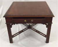 Mahogany Chippendale End Table
