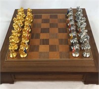 Camelot Franklin Mint Chess Set