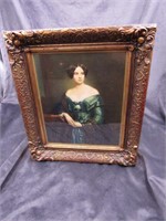 Framed Victorian Portrait, OOC