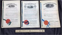 Three US Letters Patents