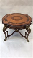 Outstanding Inlaid Table with Ormolu