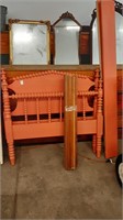 SPOOL SINGLE BED WITH RAILS