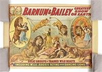 3 1960's Ringling Bros. Circus Posters (3)