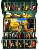 Vintage Lures in My Buddy Tackle Box