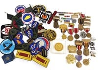 WWII Patches and Medals