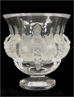 Lalique Dampierre Crystal Vase