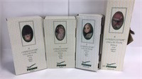 Four Seymour Mann Connoisseur Collection Dolls