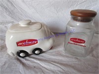 ARCHWAY COOKIE JARS