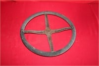 Old Antique Steering Wheel