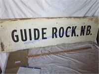 GUIDE ROCK, NB SIGN