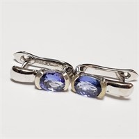 $200 Silver Rhodium Plated  Earrings