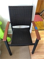 Two Wicker Brown chairs