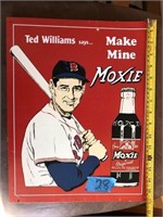 Ted Williams metal sign repo