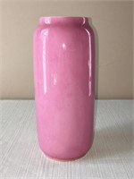 Royal Doulton pink vase, 9”