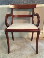 Cherry master dining chair with Sabre legs