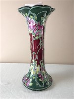 Unsigned Nippon Vase 13.5”h