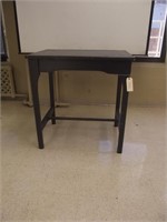 Wood Table, Projector Screen