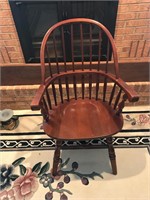 Red Cherry Windsor Arm Chair by American Drew INC.