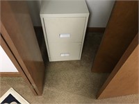 2 Drawer Metal Locking Filing Cabinet