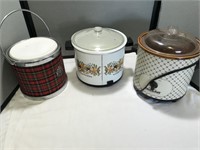 Two Crock Pots & Ice Holder