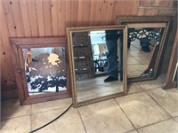 3 Decorative Mirrors