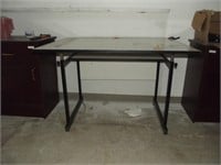 Architect Desk, Side Cabinets