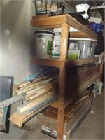 Contents of Shelves - Paint, Wood