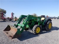 2010 John Deere 5085M 4WD Tractor w/ 563 Loader