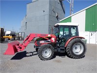 2007 Mahindra 7010 4WD Tractor w/ ML170 Loader