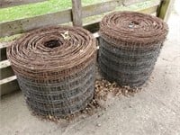 Rolls of woven wire fencing - 26"