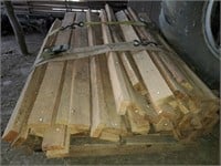 Pallet full of rough sawn 2x4's , 52"
