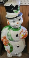 Frosty the Snowman Xmas Blow Mold