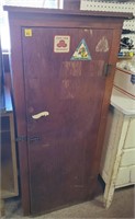 Handmade Wood Gun Cabinet