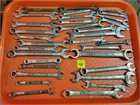 Tray Lot of Craftsman Wrenches