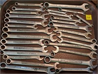 Tray Lot of Craftsman MM Wrenches