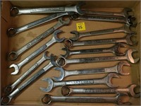 Tray of Assorted Craftsman Wrenches