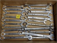 Tray Lot of Assorted Craftsman Wrenches