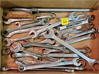 Tray Lot of SK Wrenches & Assorted Wrenches