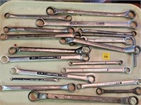Tray Lot of Craftsman Box Wrenches